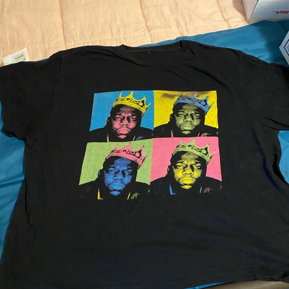 ⭐️2/$10 Notorious BIG BIGGIE T-shirt xl